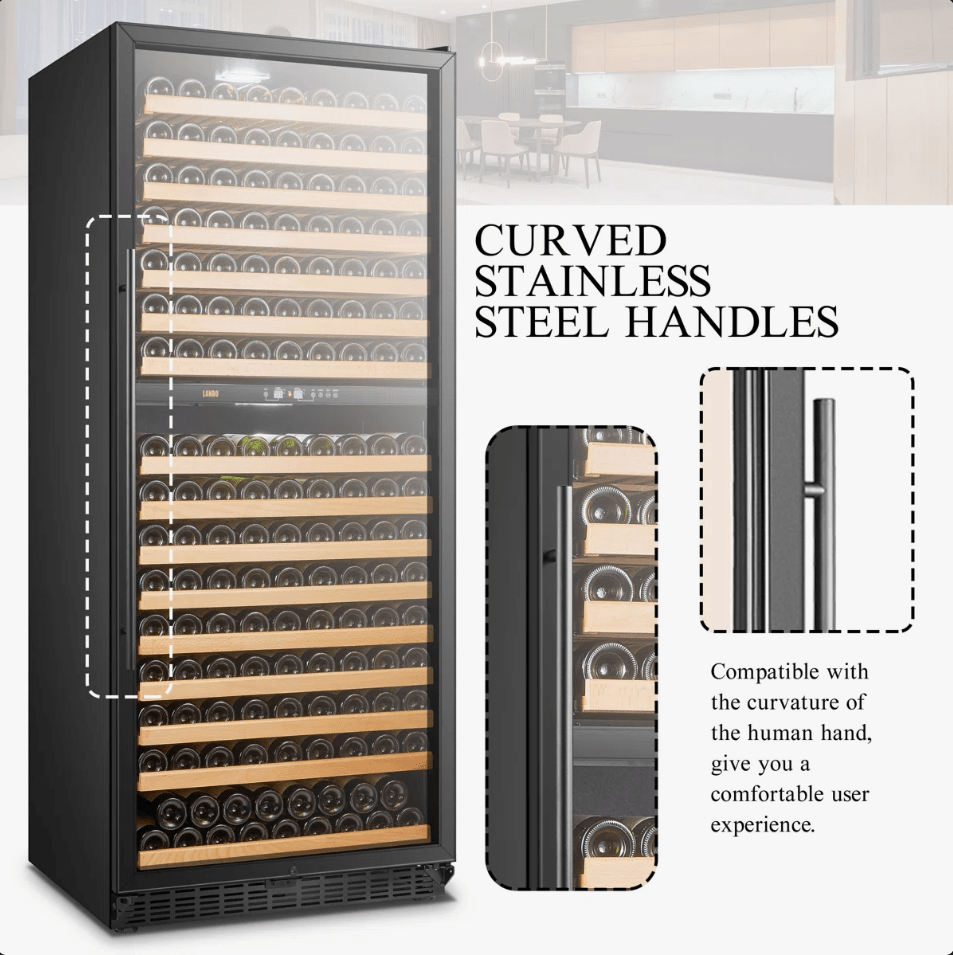 Lanbo 287 Bottle Dual Zone Wine Cooler - LW306D - Lanbo - Buy at Wine Coolers Online