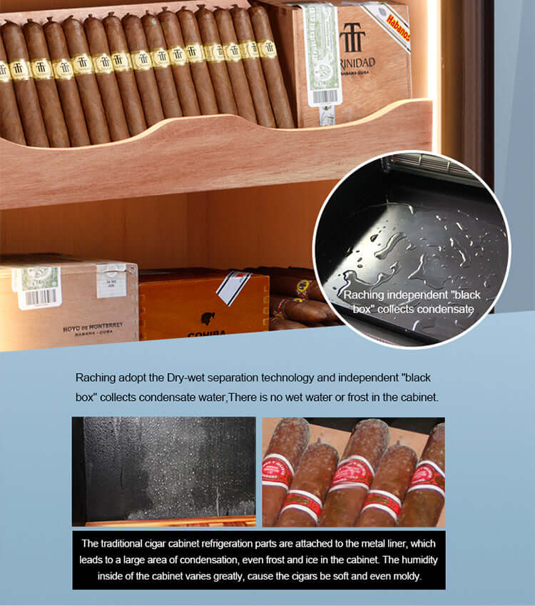 Raching Climate Controlled Cigar Humidor C330A - Raching - Buy at Wine Coolers Online