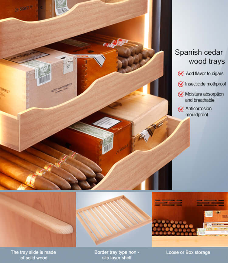 Raching Climate Controlled Cigar Humidor C330A - Raching - Buy at Wine Coolers Online