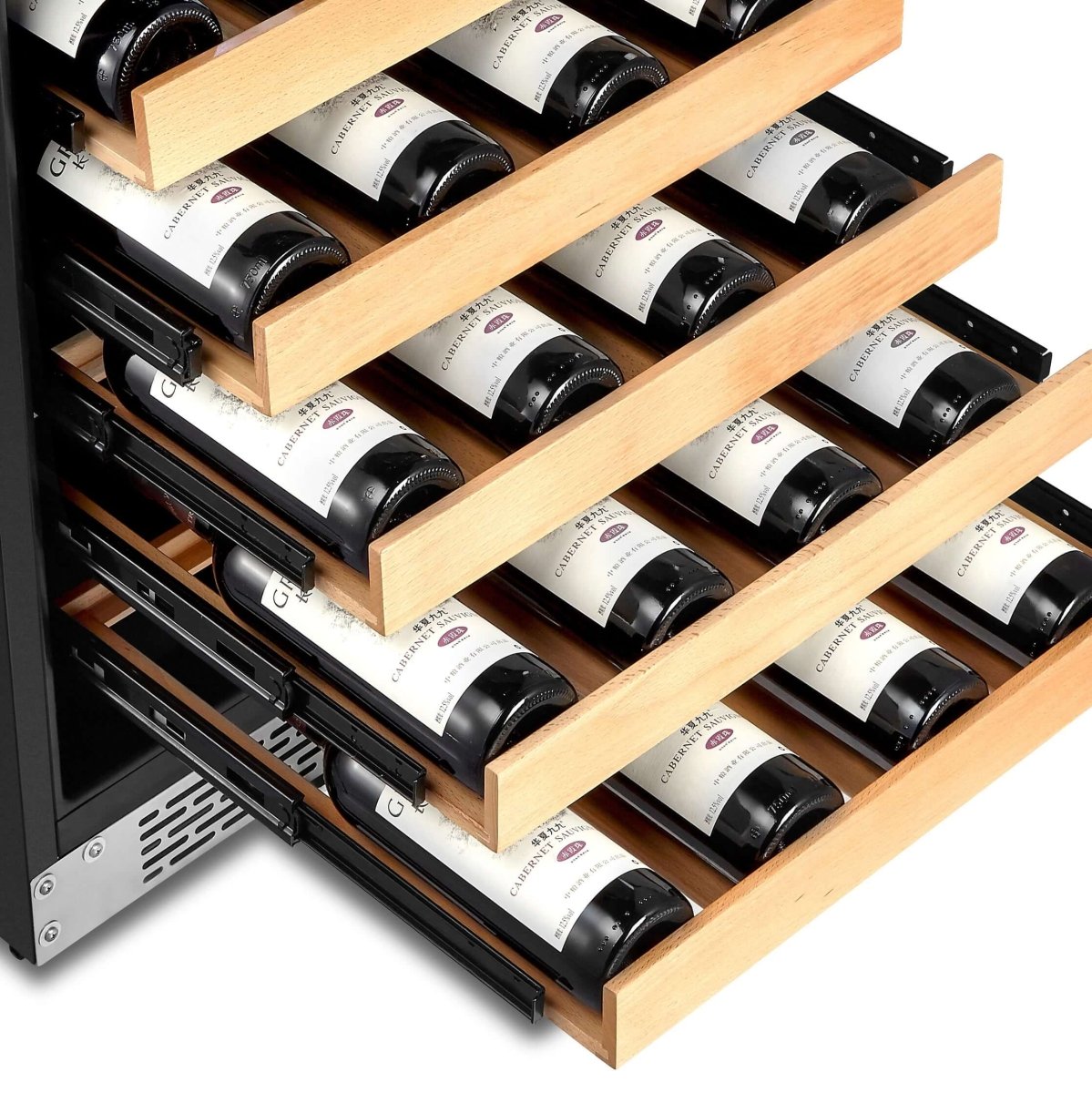 Whynter 24″ Built - In Stainless Steel 54 Bottle Wine Refrigerator Cooler BWR - 541STS - Whynter - Buy at Wine Coolers Online