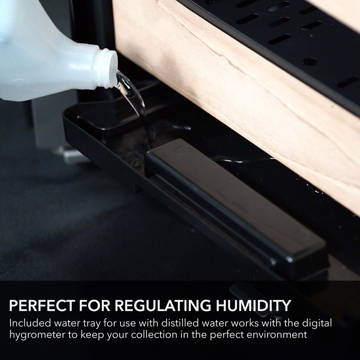 Whynter CHC - 122BD Elite Touch Control 250 - Count 1.2 cu.ft. Electric Cigar Cooler Humidor - Whynter - Buy at Wine Coolers Online