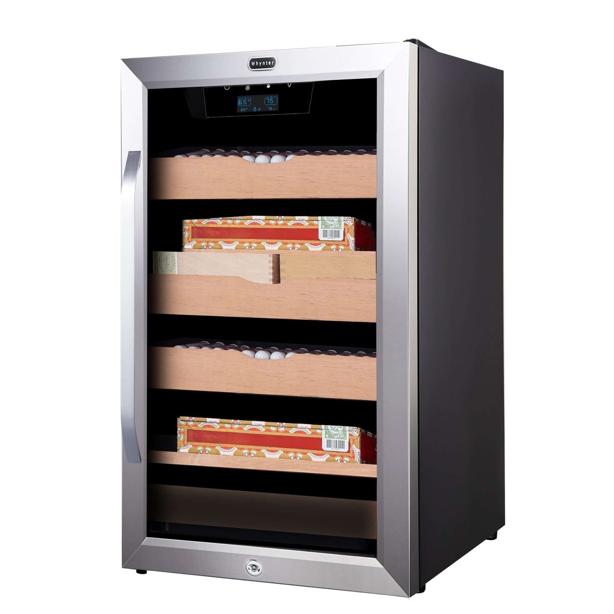 Whynter CHC - 421HC 650 - Count 4.2 cu.ft. Electric Cigar Cabinet Cooler and Humidor - Whynter - Buy at Wine Coolers Online