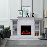Cambridge Sanoma Electric Fireplace and Display ·