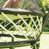 Springfree Trampoline 8′ Compact Round Trampoline with Safety Enclosure