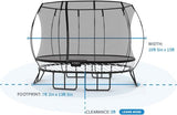 Trampolines Ireland Springfree Trampoline 8 x 13ft Oval