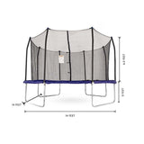 Skywalker Trampolines 14′ Square Trampoline with Enclosure