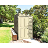 DuraMax Building Products 4-ft x 8-ft Sidemate Off-white Lean-to Vinyl Storage Shed