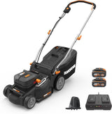 WORX Nitro 40V 16″ Cordless Lawn Mower w/Brushless Motor 2.0 & Intellicut