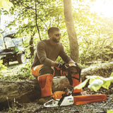 Stihl Gas-Powered Chainsaw, 20in. Bar, 55.5cc, 0.325in. Chain Pitch, Model# MS 291 20