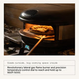 Gozney Arc XL Pizza Oven,Off Black, Gas Burner, Precision Temperature Control