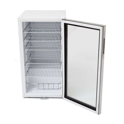 Whynter 17" 120 Can Capacity Beverage Refrigerator with Stainless Steel Door