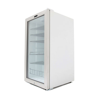 Whynter 17" 120 Can Capacity Beverage Refrigerator with Stainless Steel Door