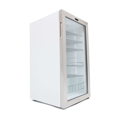 Whynter 17" 120 Can Capacity Beverage Refrigerator with Stainless Steel Door