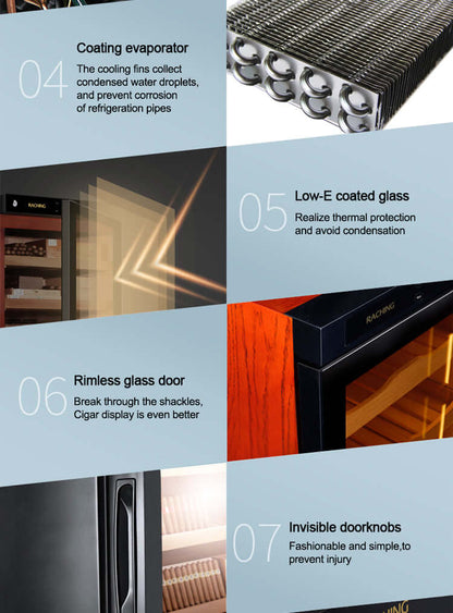 Raching Climate Controlled Cigar Humidor C230A image of product description
