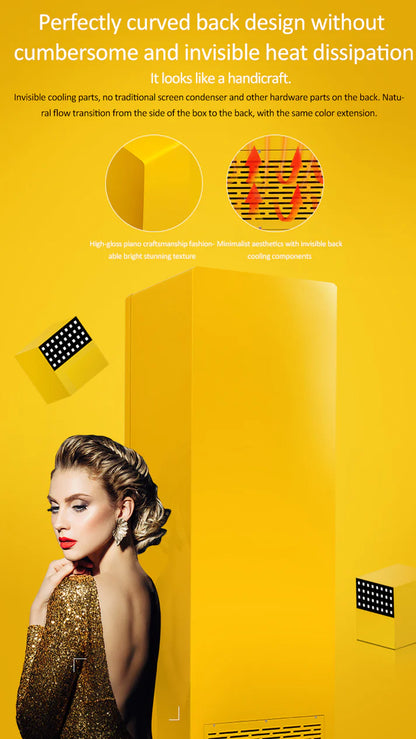 Raching COH300A Premium Oak Cigar Humidor Cabinet | 1100+ Cigars