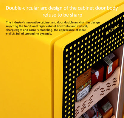 Raching COH300A Premium Oak Cigar Humidor Cabinet | 1100+ Cigars