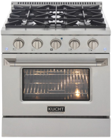 Kucht 30 Gas Range in Titanium