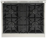 Kucht 30 Gas Range in Titanium