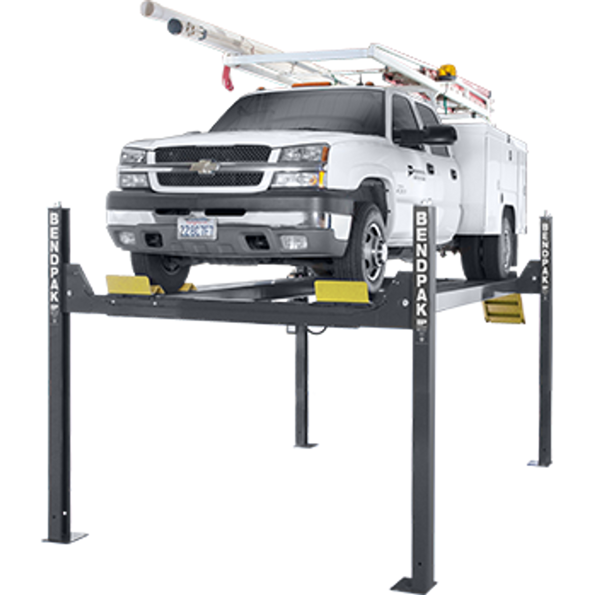 BENDPAK HD-14T 14,000-lb. Capacity Tall Lift / 82″ Rise Car Lift