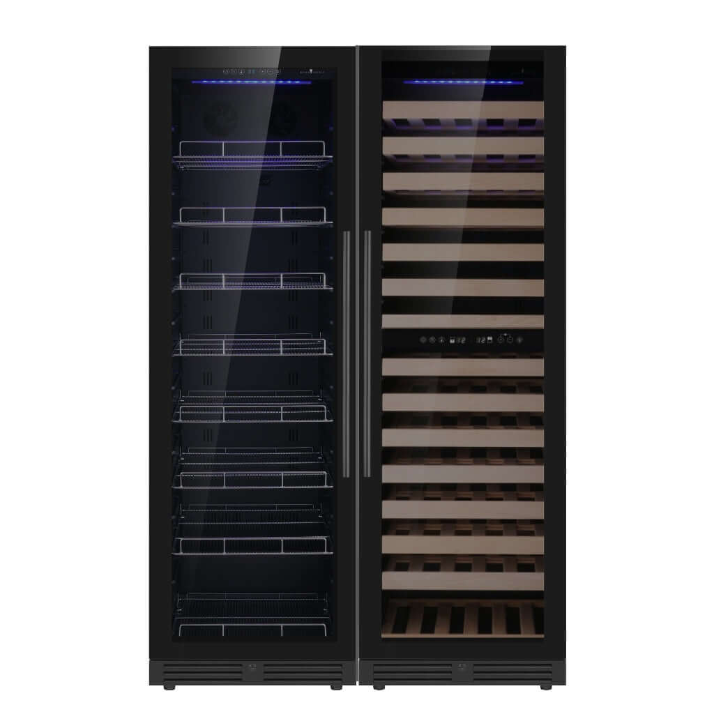 Upright Wine & Beverage Cooler Combo With Triple Temp. Zones | KBU425BW3-FG