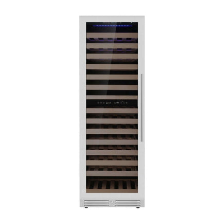 Dual Zone Upright Low-E Glass Door Large Wine Cooler KBU425DX