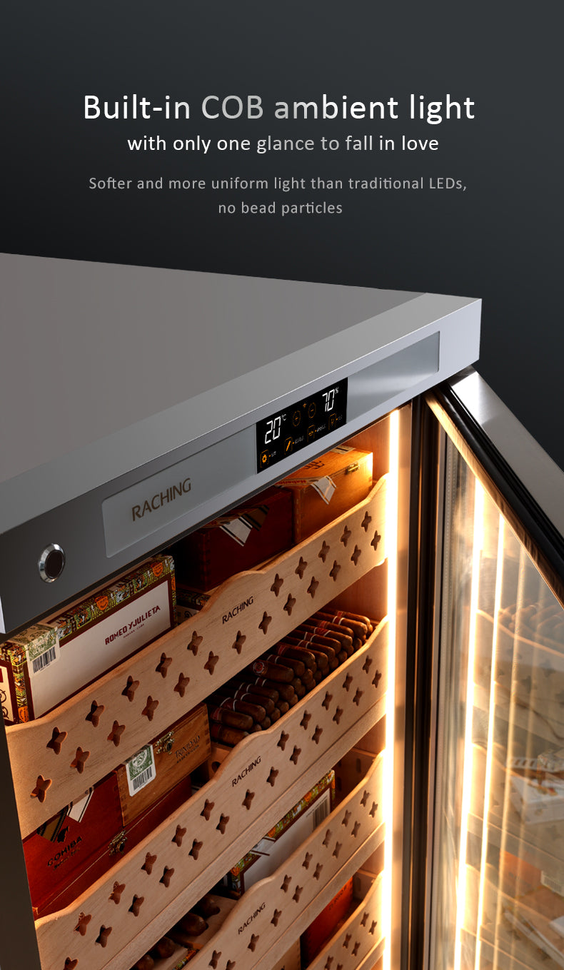 Raching CT48A - Electric Climate Control Cabinet Humidor (4000) Cigars