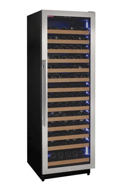 Allavino Reserva Series 163 Bottle 71" Tall Single Zone Stainless Steel Wine Cooler/Fridge VSW16371S-1SR