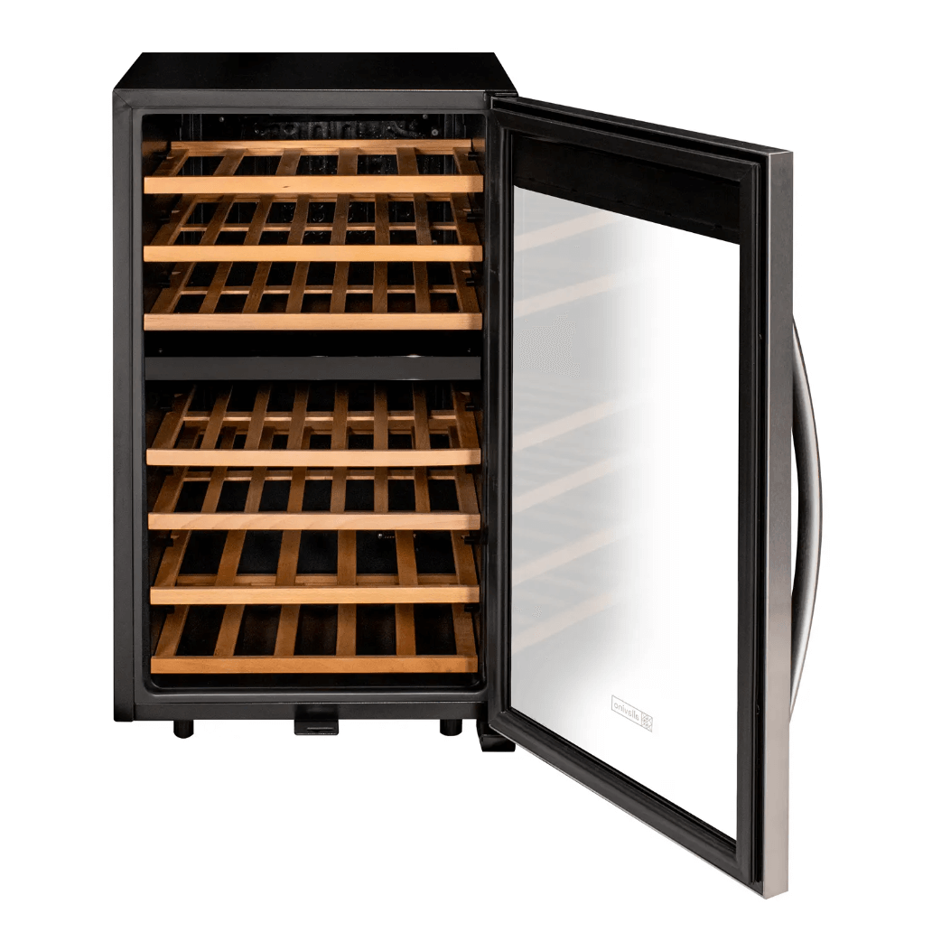 Allavino Cascina Series 43 Bottle Dual Zone Freestanding Wine Cooler Refrigerator with Stainless Steel Door