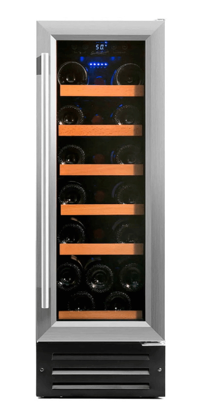 Smith & Hanks 19 Bottle Single Zone Under Counter Wine Cooler