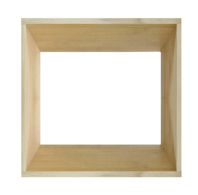 Hollow Inside Wine Cube Storage Box | 18mm Thick