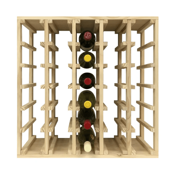 30 Bottle Lattice Wine Cubes | 18mm Thick