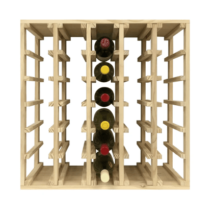 30 Bottle Lattice Wine Cubes | 18mm Thick