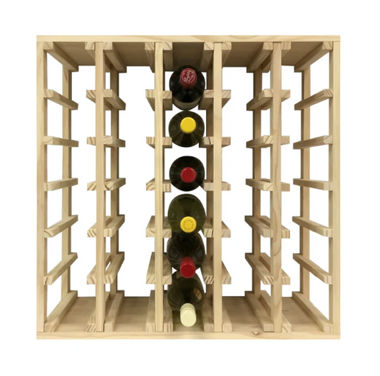 30 Bottle Lattice Wine Cubes | 18mm Thick