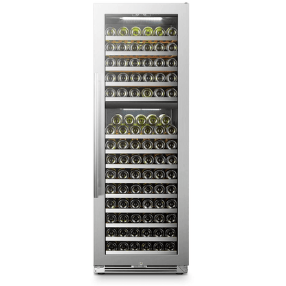 Lanbopro 153 Bottle Dual Zone Wine Cooler LP168D