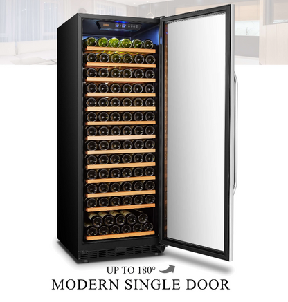 Lanbo 143 Bottle Single Zone Wine Cooler  LW155S