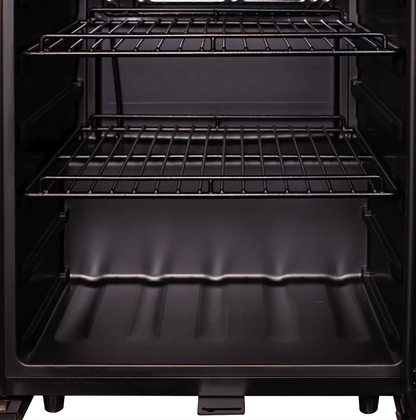 Allavino Contemporary 102 Bottle Single Zone Freestanding Wine Refrigerator with Black Glass Door KWR102S-1BGR