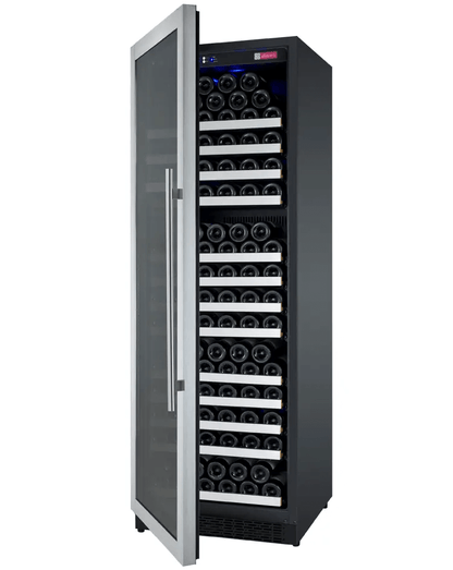 Allavino 24" Wide FlexCount II Tru-Vino 177 Bottle Single Zone Stainless Steel Wine Refrigerator VSWR177-1SL20