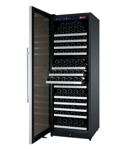 Allavino 24" Wide FlexCount II Tru-Vino 177 Bottle Single Zone Stainless Steel Wine Refrigerator VSWR177-1SL20