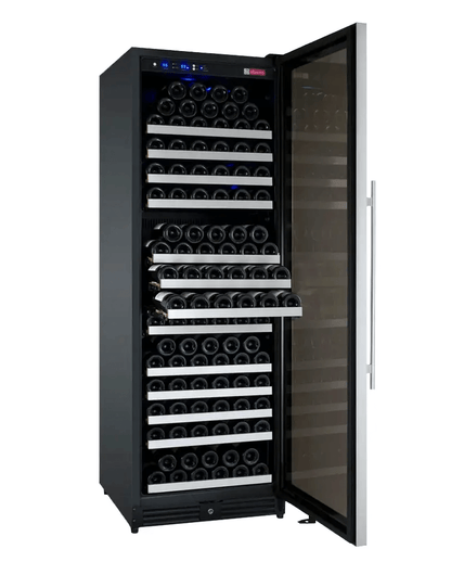 Allavino 24" Wide FlexCount II Tru-Vino 177 Bottle Single Zone Stainless Steel Wine Refrigerator VSWR177-1SL20