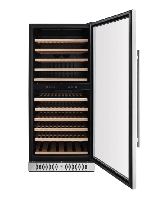 Empava Dual Zone Wine Cooler 55 inch Tall Wine Fridge EMPV-WC06D
