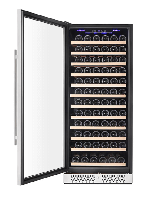 Empava Single Zone Wine Cooler 55 inch Tall Wine Fridge EMPV-WC05S