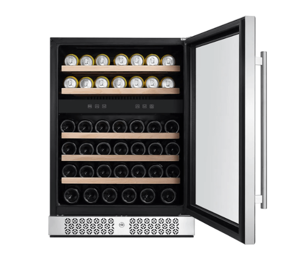 Empava Dual Zone Wine Cooler 24 inch Wide Wine & Beverage Cooler EMPV-WC04D