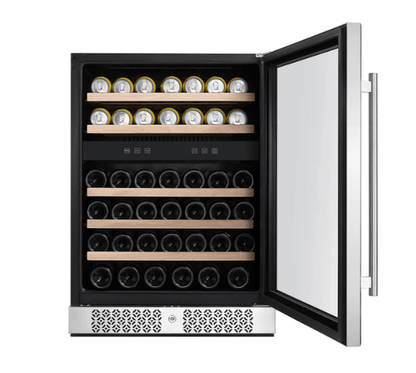 Empava Dual Zone Wine Cooler 24 inch Wide Wine & Beverage Cooler EMPV-WC04D