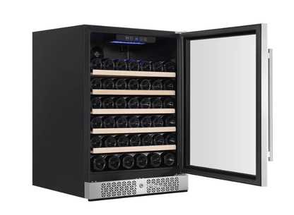 Empava Single Zone Wine Cooler Wine Fridge 24 inch Wide EMPV-WC03S
