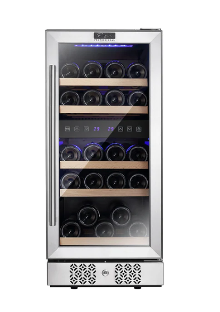 Empava Dual Zone Wine Cooler 15 inch Wide Wine Cooler EMPV-WC02D