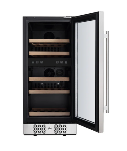Empava Dual Zone Wine Cooler 15 inch Wide Wine Cooler EMPV-WC02D
