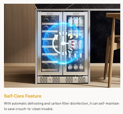 Empava Dual Zone Wine & Beverage Combo EMPV-BR03D