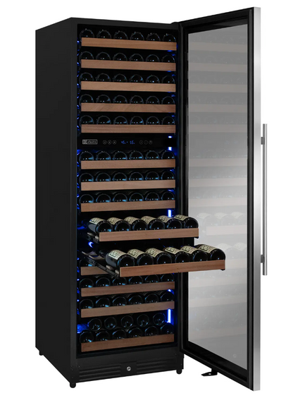 Allavino Reserva Series 154 Bottle Dual Zone Built-in Wine Refrigerator with Stainless Steel Door VSW15471D-2S