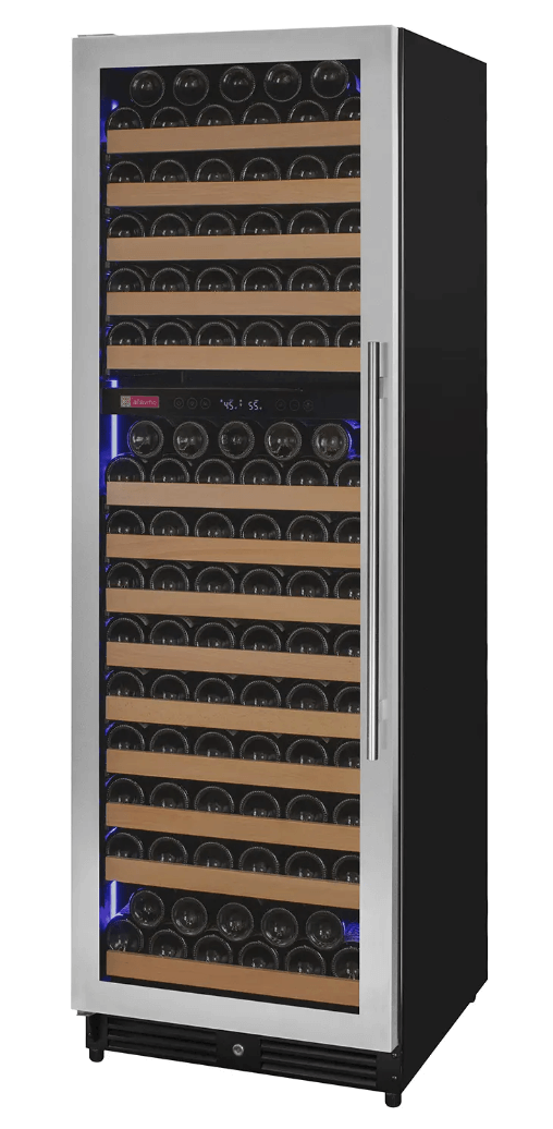 Allavino Reserva Series 172 Bottle Dual Zone Built-in Wine Refrigerator with Stainless Steel Door