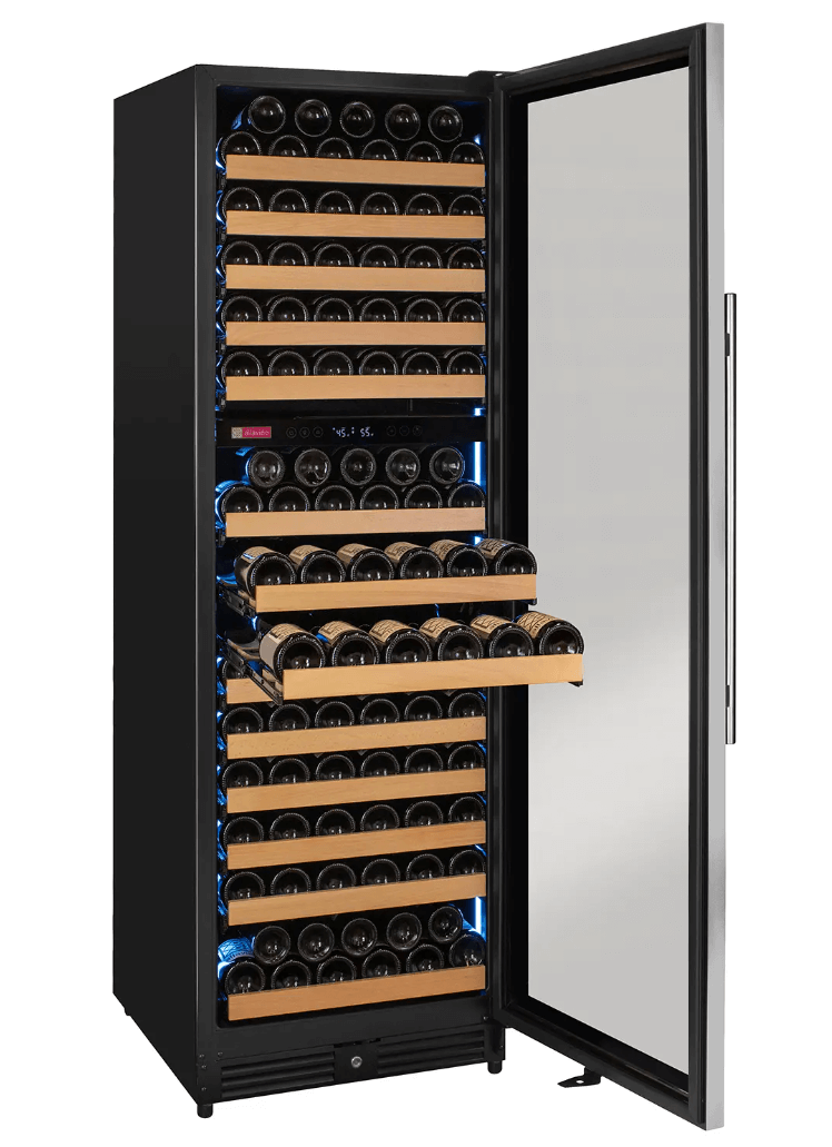 Allavino Reserva Series 172 Bottle Dual Zone Built-in Wine Refrigerator with Stainless Steel Door